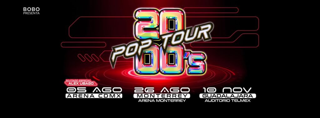 El 2000s Pop Tour regresa a la Arena Ciudad de México para una noche de nostalgia y éxitos musicales