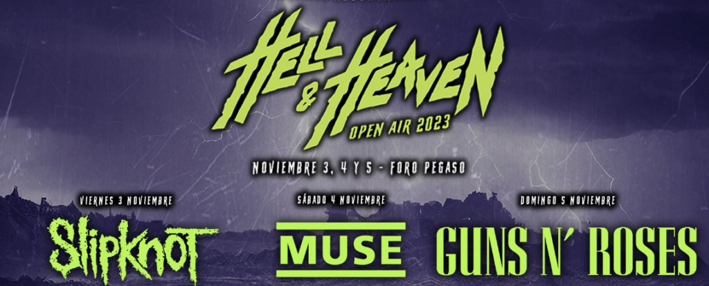 EL FESTIVAL «HELL AND HEAVEN OPEN AIR» PRESENTA SU CARTEL FINAL