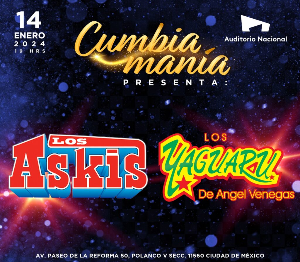 Cumbiamanía en el Auditorio Nacional: Los Askis y Los Yaguarú en Concierto