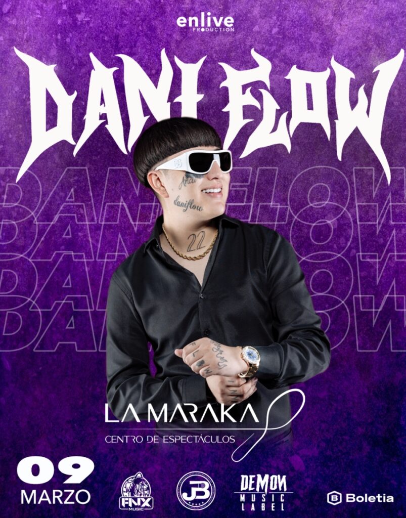 Dani Flow, un Concierto Exclusivo en La Maraka