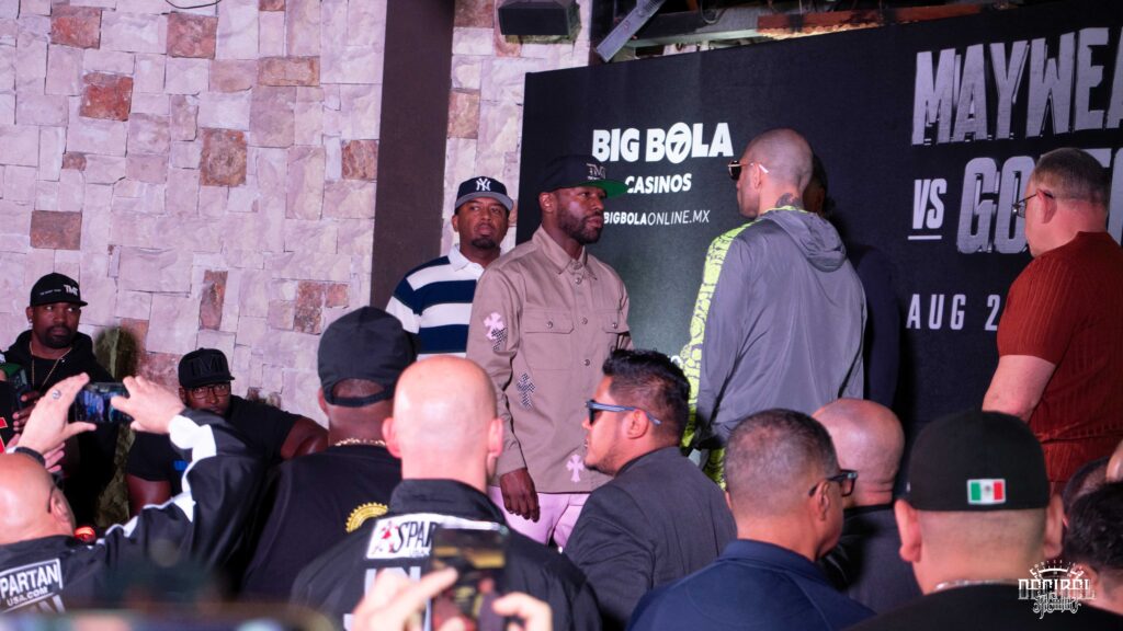 Ciudad de México testigo de un cara a cara: Mayweather y Gotti III, la pelea se acerca.