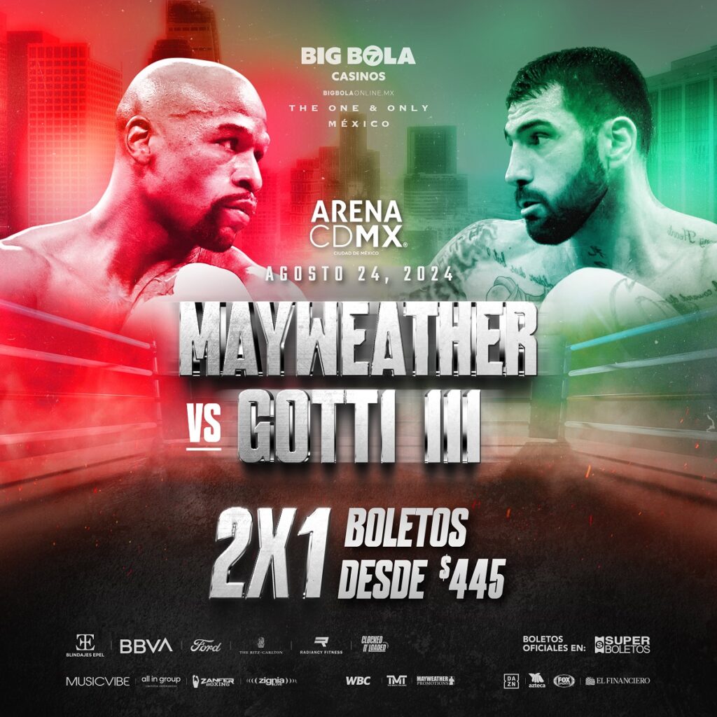 Mayweather vs. Gotti III: El Apocalipsis en la Arena CDMX