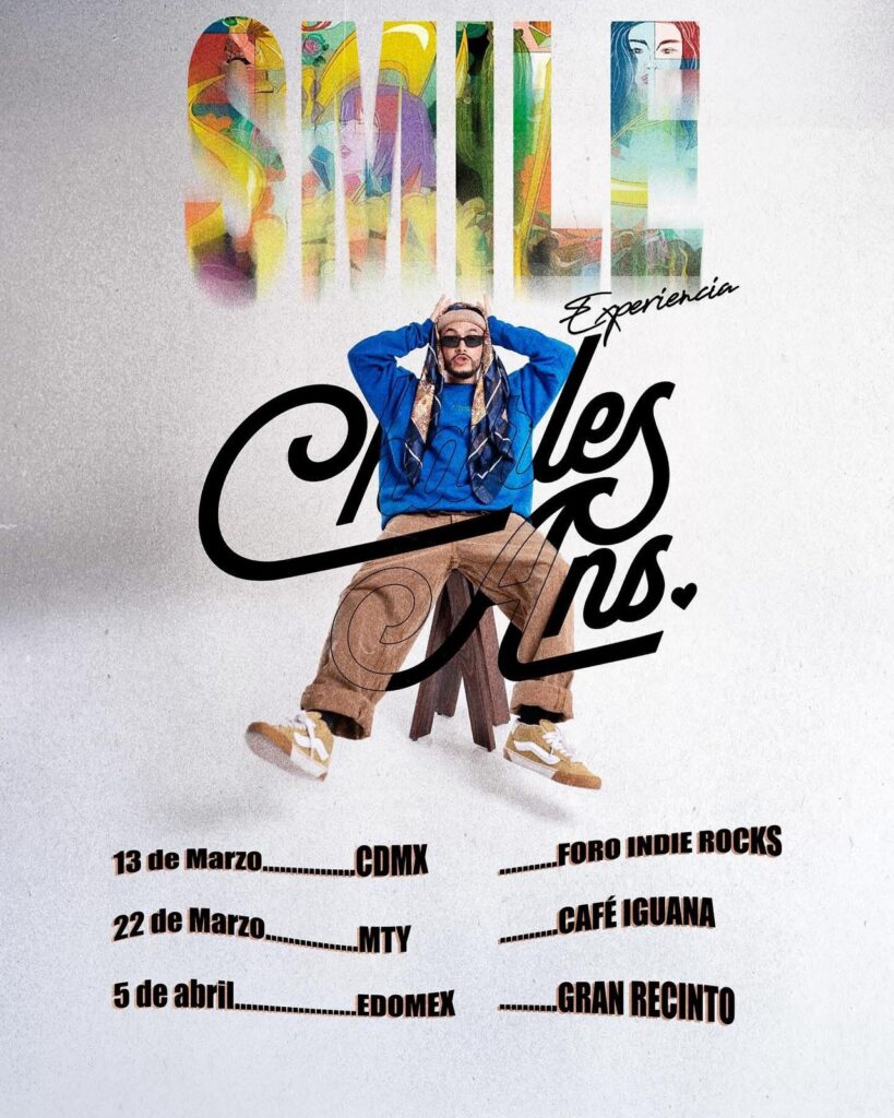 Charles Ans Agota Fechas y Abre Nuevas Presentaciones de “Smile Experiencia