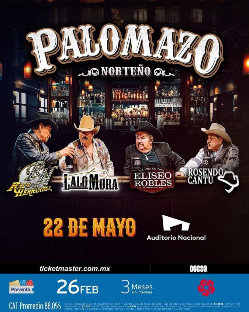 Palomazo Norteño en el Auditorio Nacional